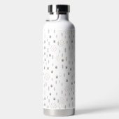 Bouteille D'eau Motif de la piste animale du bois mûre (Droite)
