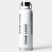 Bouteille D'eau Motif de logo large et cool blanc (Plage)