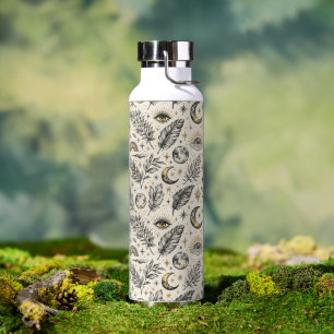Bouteille D'eau Motif de lune étoiles célestes mystiques