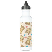 Bouteille D'eau Motif De Parfums, Mignons Parfums, Coeurs (Gauche)