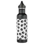 Bouteille D'eau Motif De Pâtes, Paniers De Chien, Paniers Noirs (Gauche)