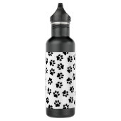 Bouteille D'eau Motif De Pâtes, Paniers De Chien, Paniers Noirs (Droite)