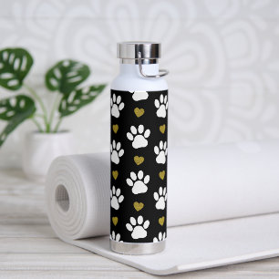 Bouteille D'eau Motif De Pâtes, Pâtes De Chien, Pâtes Blanches, Co