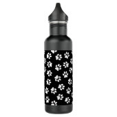 Bouteille D'eau Motif De Pâtes, Patrouilles De Chien, Paws Blanche (Gauche)