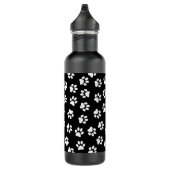 Bouteille D'eau Motif De Pâtes, Patrouilles De Chien, Paws Blanche (Droite)