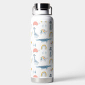 Bouteille D'eau Motif de plaisir animal Doodle (Plage)