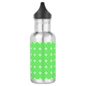Bouteille D'eau Motif de shippo vert citron (Gauche)