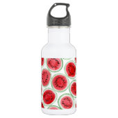 Bouteille D'eau Motif de tranches de pastèque (Devant)