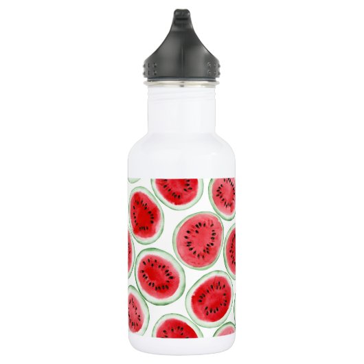 Bouteille D'eau Motif de tranches de pastèque (Droite)