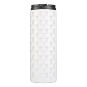 Bouteille d'eau Motif de Vaches roses (Dos)