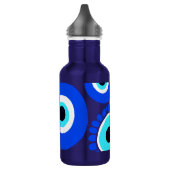 Bouteille D'eau Motif des yeux bleus et blancs (Gauche)