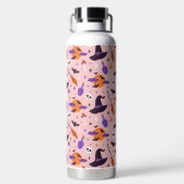 Bouteille D'eau Motif d'Halloween mou et rose (Plage)