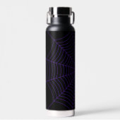 Bouteille D'eau Motif d'Halloween violet noir (Avant)