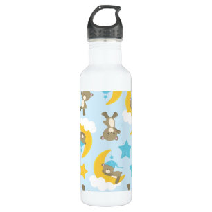 Bouteille D'eau Motif D'Ours, Mignonnes Ours, Nounours, Étoiles