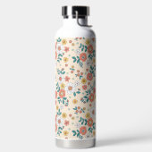Bouteille D'eau Motif du jardin de fleurs de corail (Droite)