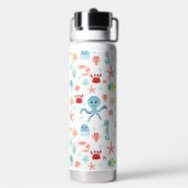 Bouteille D'eau Motif du monde marin (Arrière)
