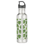 Bouteille D'eau Motif Feuille élégant Green Tropical (Dos)