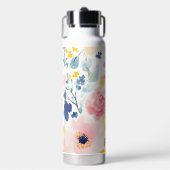 Bouteille D'eau Motif Floral Aquarelle moderne (Salle de sport)