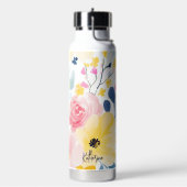 Bouteille D'eau Motif Floral Aquarelle moderne (Gym)