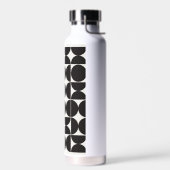 Bouteille D'eau Motif géométrique vectoriel (Gauche)
