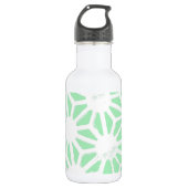 Bouteille D'eau Motif géométrique vert (Devant)