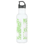 Bouteille D'eau Motif géométrique vert pomme (Dos)