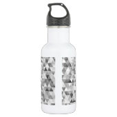 Bouteille D'eau Motif gris de triangle (Dos)