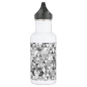 Bouteille D'eau Motif gris de triangle (Droite)