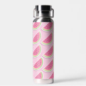 Bouteille D'eau Motif joli pastèque rose (Arrière)