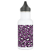 Bouteille D'eau Motif léopard, Taches de léopard, Léopard Violet (Gauche)