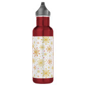 Bouteille D'eau Motif moderne rétro atomique du milieu du siècle (Droite)