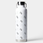 Bouteille D'eau Motif Ours Rustique Moderne (Avant)