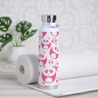 Bouteille D'eau Motif Panda rose et blanc Kawaii Baby
