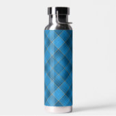 Bouteille D'eau Motif Plaid Bleu Anglais (Gauche)