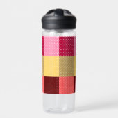 Bouteille D'eau Motif Pois monogramme (Extérieur)