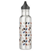 Bouteille D'eau Motif rétro feuille (Gauche)