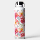 Bouteille D'eau Motif rose Aquarelle Peony (Plage)