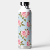 Bouteille D'eau Motif rose et Pois (Droite)