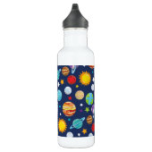 Bouteille D'eau Motif spatial, Planètes, Étoiles, Cosmos, Galaxie (Droite)