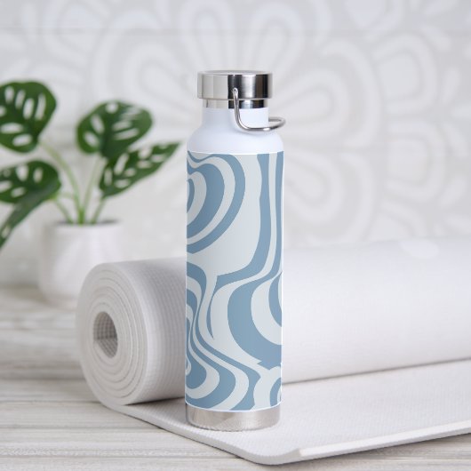 Bouteille D'eau Motif Super Y2K rétro bleu (Yoga)