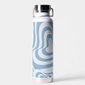 Bouteille D'eau Motif Super Y2K rétro bleu (Arrière)