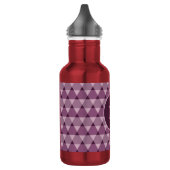 Bouteille D'eau Motif Triangles (Gauche)