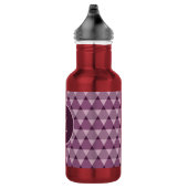Bouteille D'eau Motif Triangles (Droite)