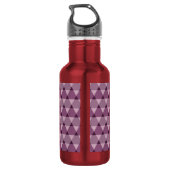 Bouteille D'eau Motif Triangles (Dos)