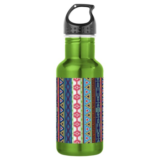 Bouteille D'eau Motif tribal (Devant)