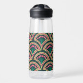 Bouteille D'eau motif vert en forme de coque (Avant)