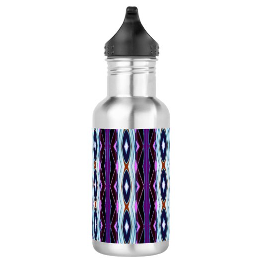 Bouteille D'eau Motif violet unique (Droite)