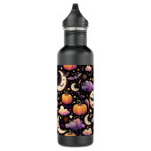 Bouteille D'eau Motif Whimsical Halloween Night Sky (Droite)