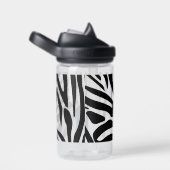Bouteille D'eau Motif zèbre (Arrière Complet)