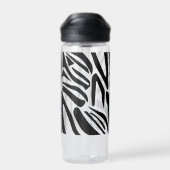 Bouteille D'eau Motif zèbre (Arrière)